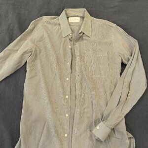 Sandro Cotton Striped Summer Button Down